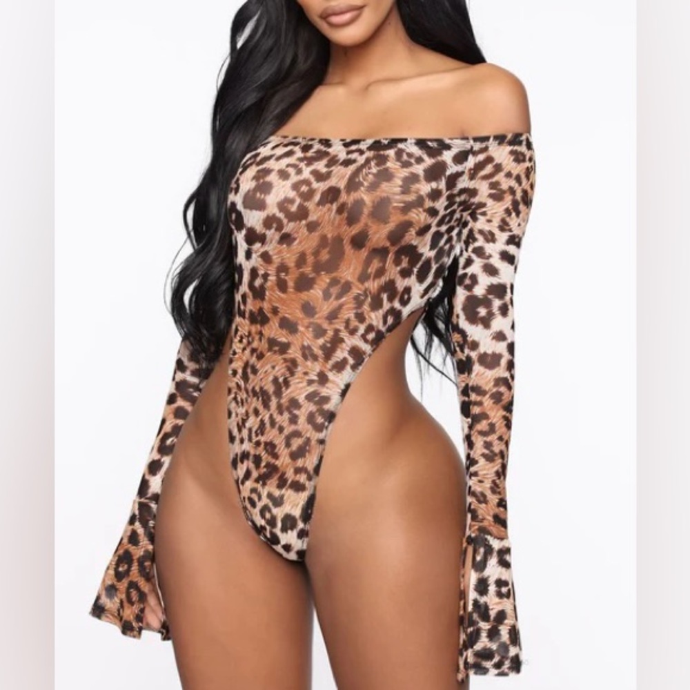 Fashion Nova Feline Bodysuit